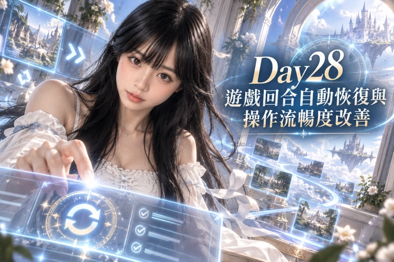 遊戲回合自動恢復與操作流暢度改善