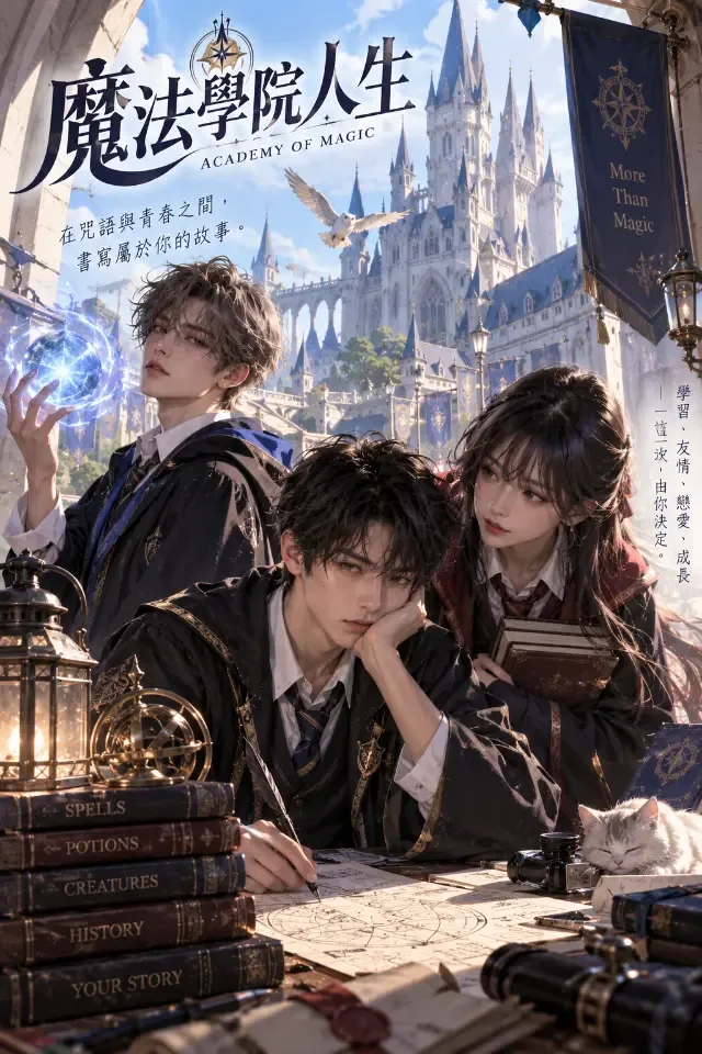 魔法學院人生 封面