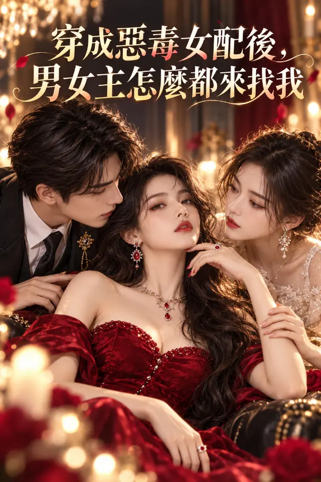 穿成惡毒女配後,男女主怎麼都來找我 封面