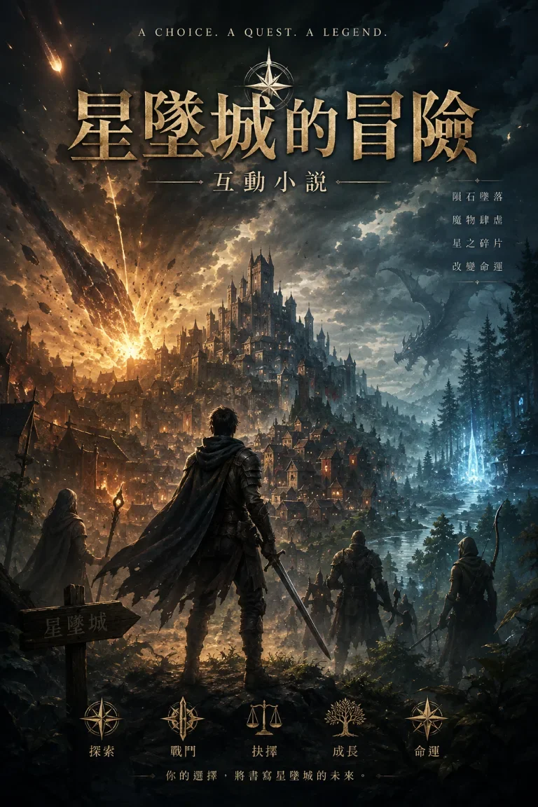 星墜城的冒險 封面