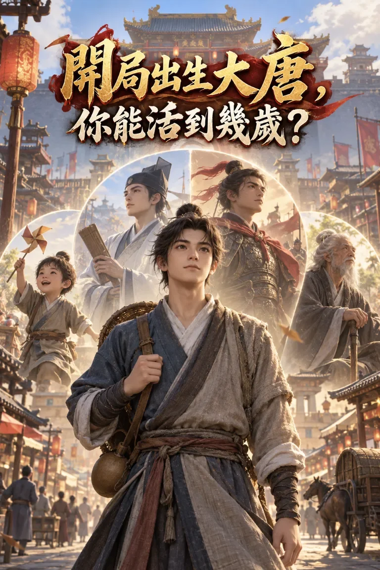 開局出生大唐，你能活到幾歲？ 封面